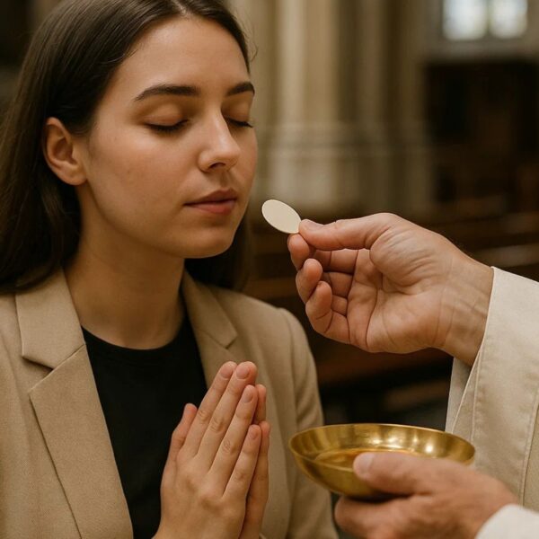 Por que não se pode comungar em pecado mortal
