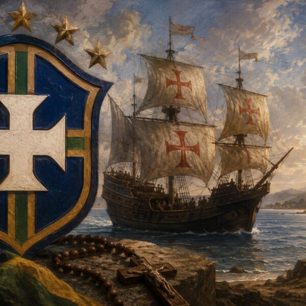 A cruz no escudo da seleção Brasileira: um símbolo católico que quase ninguém percebe