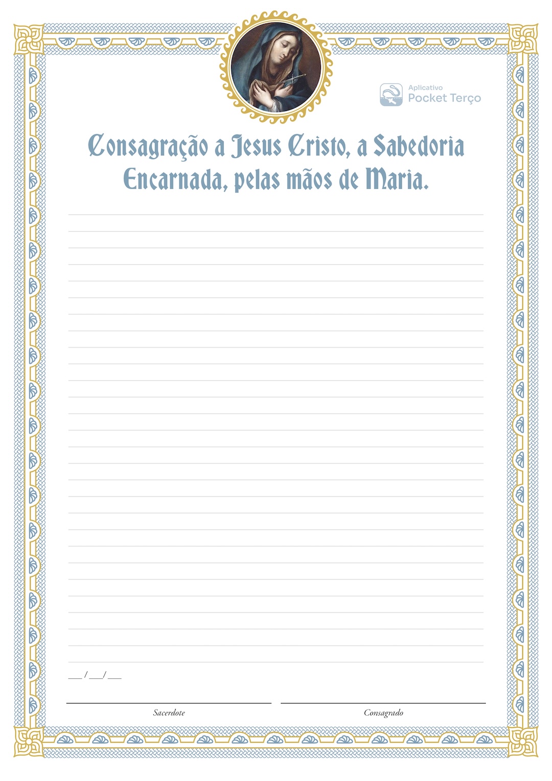 Em branco